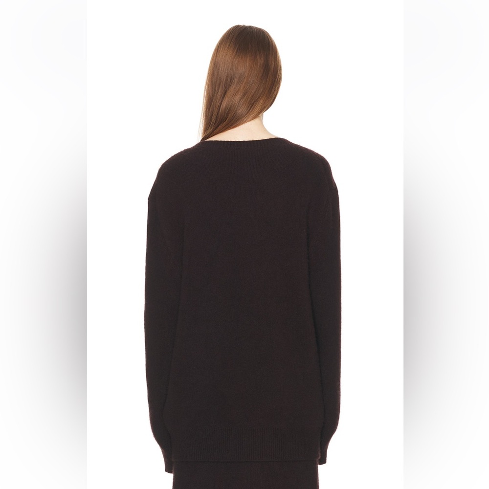 The Row Idea Cashmere Sweater size  Small in chocolate brown - Picture 8 of 9